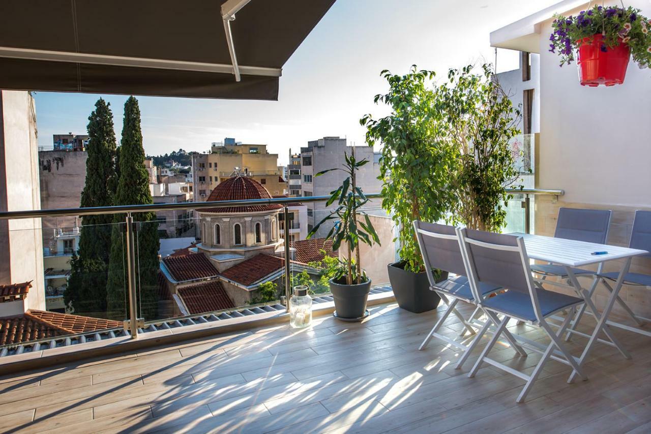 Appartement Super Loft With Acropolis View à Athènes Extérieur photo